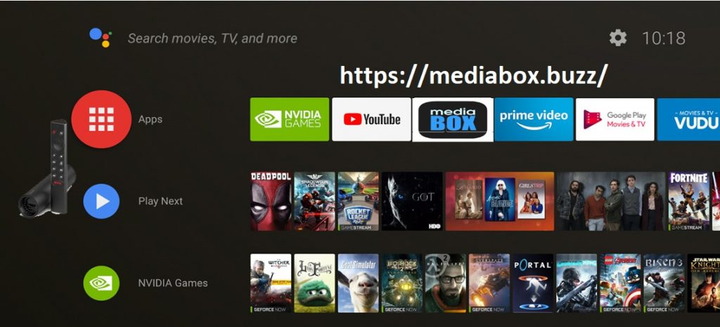 Mediabox HD for Nvidia Shield